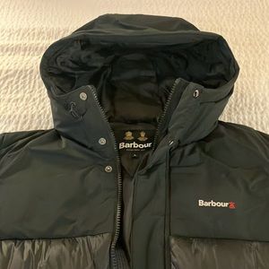 EUC! Men’s Barbour Newland Baffle Hooded Jacket - sz L